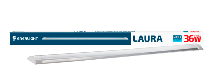 CВІТИЛЬНИК СТЕЛЬОВИЙ ENERLIGHT LAURA 36ВТ 6500К